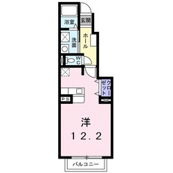 パストラルコート岩出Ⅲの物件間取画像